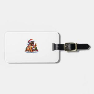 Étiquette À Bagage Funky Peace Mastiff lumières de Noël Femmes M