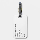 Étiquette À Bagage Funny Fisherman's (Dos Vertical)