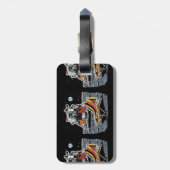 Étiquette À Bagage Funny German towel  (Dos Vertical)