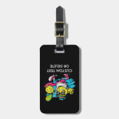 Étiquette À Bagage funny pickleball (Devant Vertical)