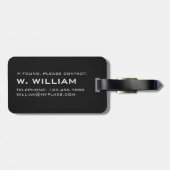 Étiquette À Bagage FUNNY - U R Here - You Are Here - Planète Terre (Dos horizontal)