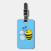 Étiquette À Bagage Gaffez l'abeille (Devant Vertical)