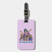 Étiquette À Bagage Gaia et les planétères Graphique (Devant Vertical)