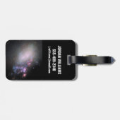 Étiquette À Bagage Galaxie irrégulière Ngc 4485 (Dos horizontal)
