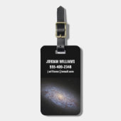 Étiquette À Bagage Galaxie naine Ngc 5949. (Devant Vertical)