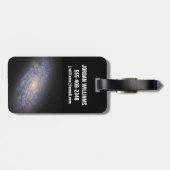 Étiquette À Bagage Galaxie naine Ngc 5949. (Dos horizontal)