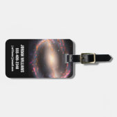 Étiquette À Bagage Galaxie Spirale Ngc 1300. (Devant horizontal)