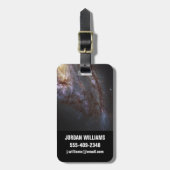 Étiquette À Bagage Galaxie Spirale Ngc 3627. (Devant Vertical)