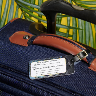 Étiquette À Bagage Galaxy acrylique pour inspiré