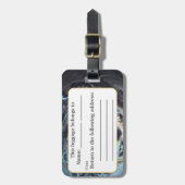 Étiquette À Bagage Galaxy acrylique pour inspiré (Devant Vertical)