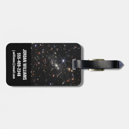 Étiquette À Bagage Galaxy Cluster Smacs 0723. (Dos horizontal)