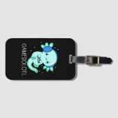 Étiquette À Bagage Gamesolotl Axolotl Gamer (Devant Horizontal)