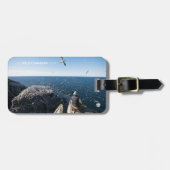 Étiquette À Bagage Gannets du Nord (Devant horizontal)