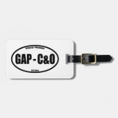 Étiquette À Bagage GAP - C&O Towpath Oval (Devant horizontal)