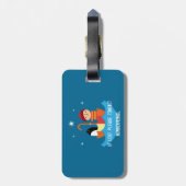 Étiquette À Bagage Garçon Perdu Et Trouvé Amitié Métal Lunchbox Clé (Dos Vertical)