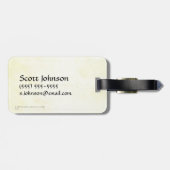 Étiquette À Bagage Garde elfe de l'arme Mirkwood (Dos horizontal)