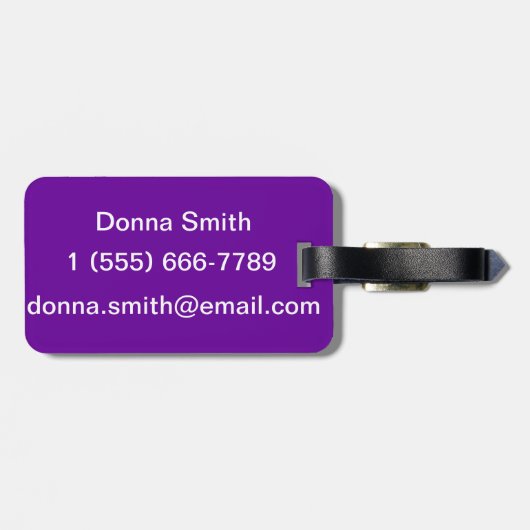 Étiquette À Bagage Gardez le calme et dansez sur l'étiquette de (Dos horizontal)