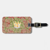 Étiquette À Bagage Gardez-le simple : Cracked Earth Royal Clarity Art (Devant horizontal)