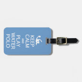 Étiquette À Bagage Gardez l'étiquette faite sur commande de bagage de (Devant horizontal)