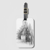 Étiquette À Bagage Gare de Brecksville (CVNP) (Devant Vertical)