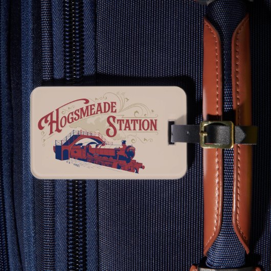 Étiquette À Bagage Gare de HOGSMEADE Graphique Vintage (Insitu Rectoal 4)