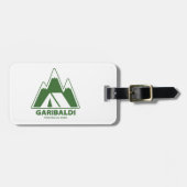 Étiquette À Bagage Garibaldi Provincial Park Mountains Camping (Devant horizontal)