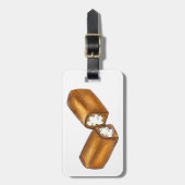 Étiquette À Bagage Gâteau à la crème Twinkie Graisse Gâteau Gâteau Gâ (Devant Vertical)