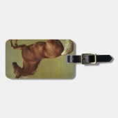 Étiquette À Bagage George Stubbs | Whistlejacket, 1762 (Devant horizontal)