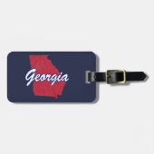 Étiquette À Bagage Géorgie (Devant horizontal)
