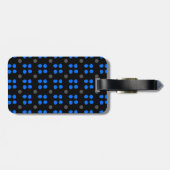 Étiquette À Bagage Gepersonaliseerde Stippen patroon (Dos horizontal)