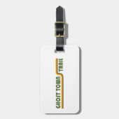 Étiquette À Bagage Ghost Town Trail Pennsylvanie (Devant Vertical)