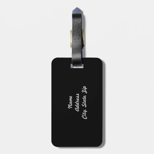 Étiquette À Bagage GiGi (Dos Vertical)