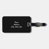 Étiquette À Bagage GiGi (Dos horizontal)