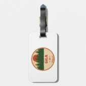 Étiquette À Bagage Gila Wilderness Nouveau-Mexique (Dos Vertical)