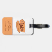 Étiquette À Bagage Gilmore Girls | Logo Luke's Diner (Dos horizontal)