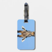 Étiquette À Bagage Girafe (Dos Vertical)