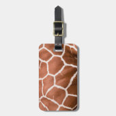 Étiquette À Bagage Girafe (Devant Vertical)