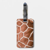 Étiquette À Bagage Girafe (Dos Vertical)