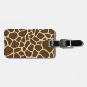 Étiquette À Bagage Girafe (Devant horizontal)