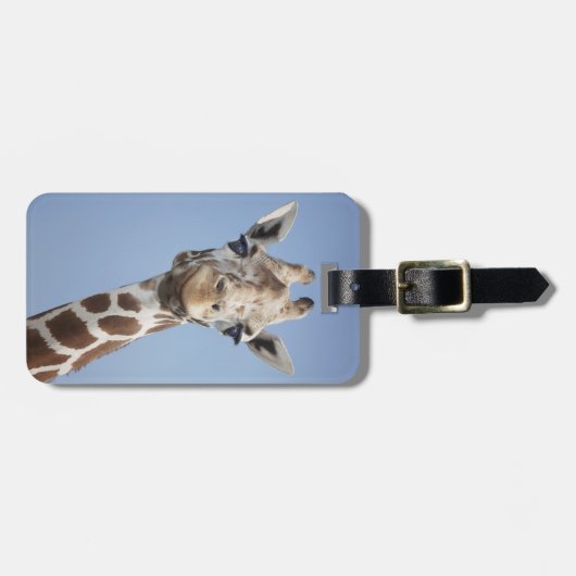Étiquette À Bagage Girafe 2 (Devant horizontal)
