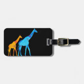 Étiquette À Bagage Giraffe (Devant horizontal)