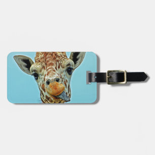 Étiquette À Bagage giraffe funny