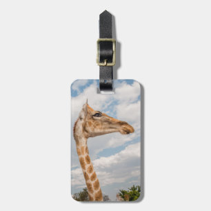 Étiquette À Bagage Giraffe haut fermer