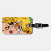 Étiquette À Bagage Girl #1 (Devant horizontal)