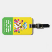 Étiquette À Bagage Gizmo | Dreaming of Raindrops (Devant horizontal)