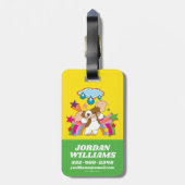 Étiquette À Bagage Gizmo | Dreaming of Raindrops (Dos Vertical)