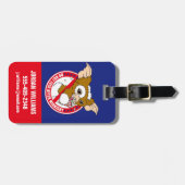 Étiquette À Bagage Gizmo | Ne Pas Se Nourrir Après Minuit (Devant horizontal)