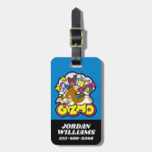 Étiquette À Bagage Gizmo | Rêver de sucreries (Devant Vertical)