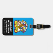 Étiquette À Bagage Gizmo | Rêver de sucreries (Devant horizontal)