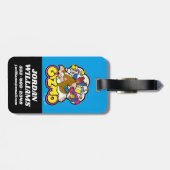 Étiquette À Bagage Gizmo | Rêver de sucreries (Dos horizontal)